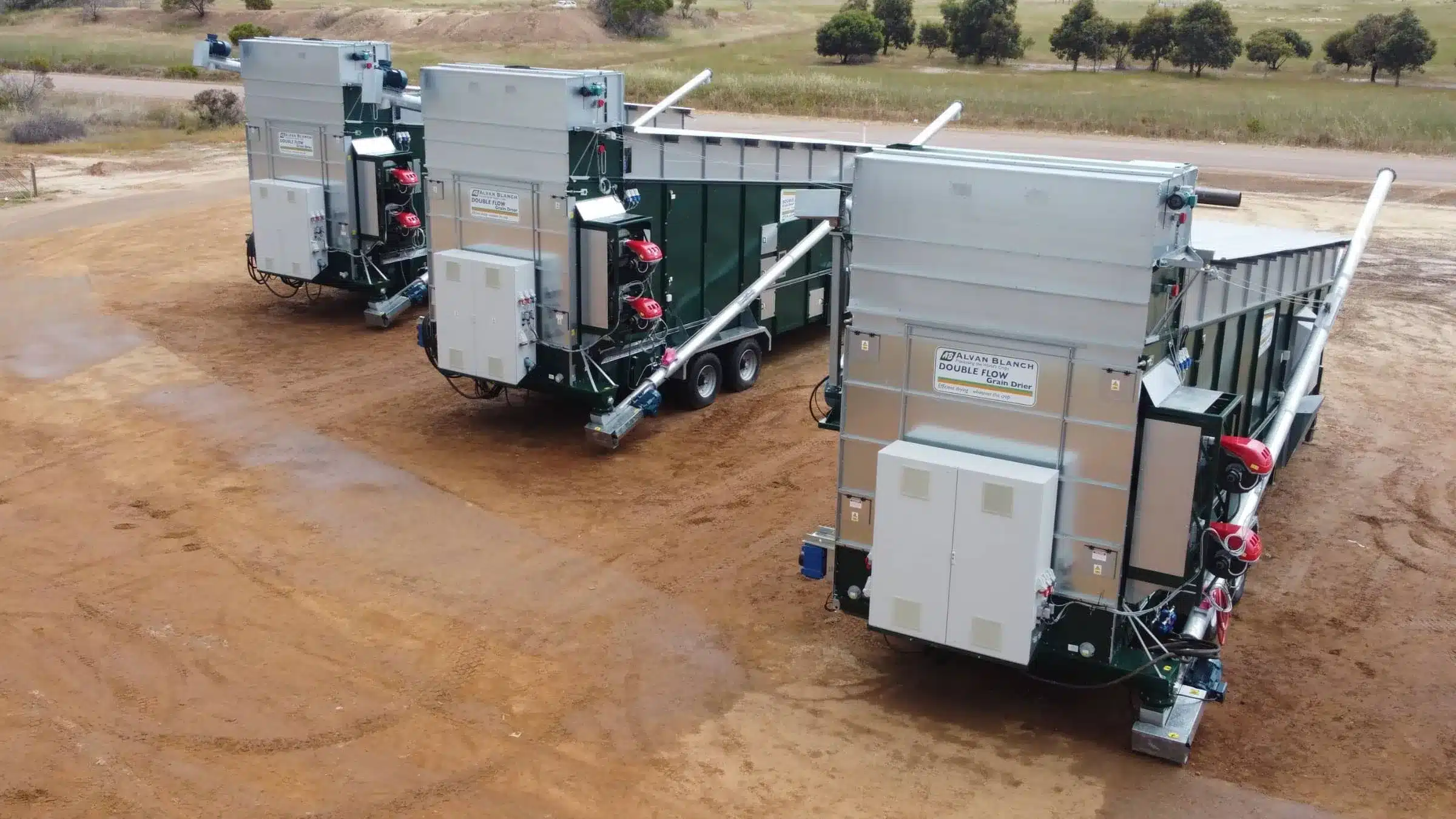 Alvan Blanch grain dryers built and installed locally by Southern Engineering & Agriculture.
